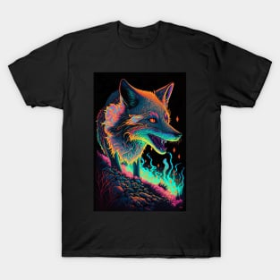 Psychedelic Fox T-Shirt